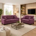Verona 3+2 Fabric Sofa Set