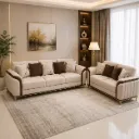 Rivon Seating Aura Luxe 3+2 Premium Fabric Sofa Set