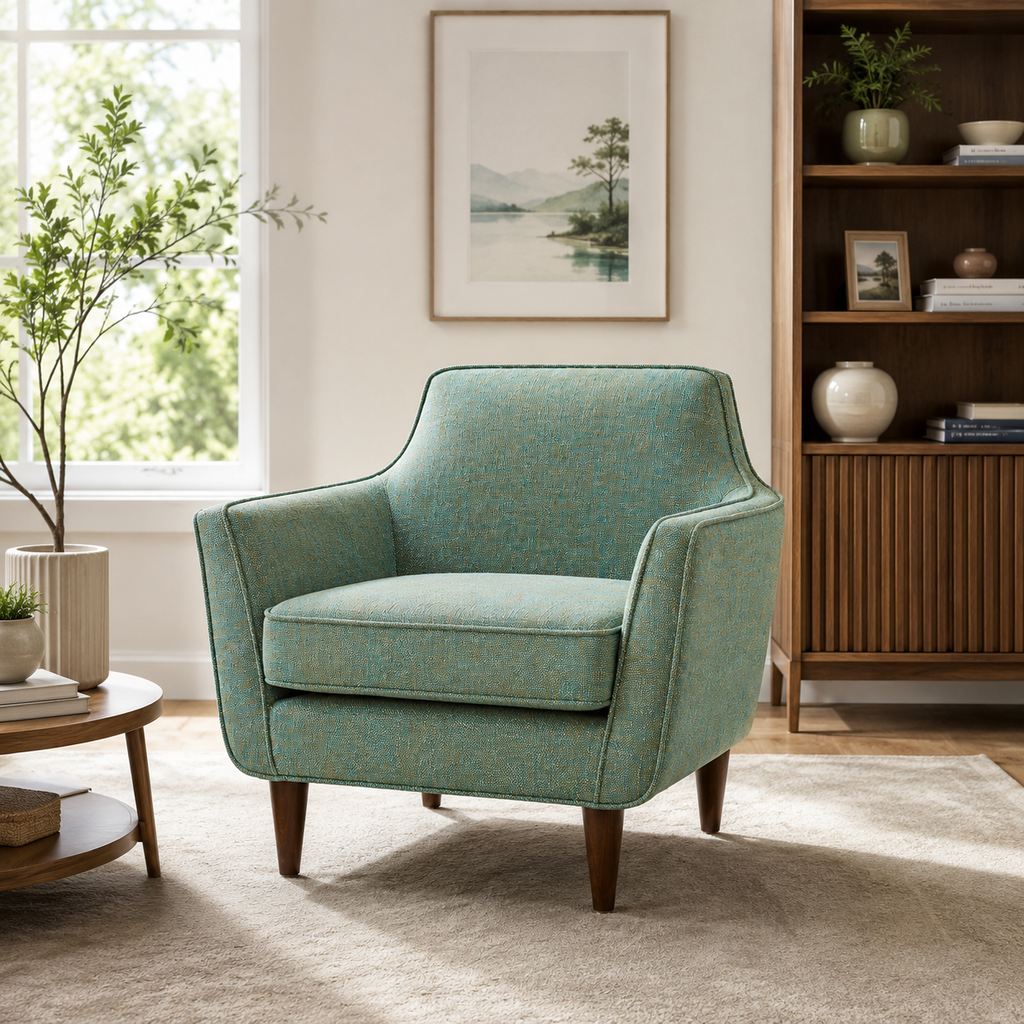 Rivon Seating Aura Fabric Accent Chair |